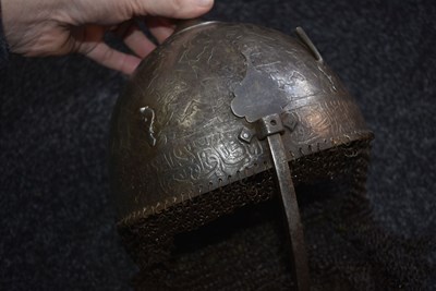 Lot 85 - AN INDO-PERSIAN KULAH-KHUD OR HELMET