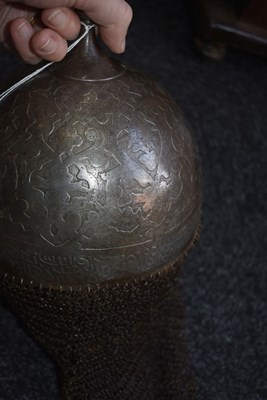 Lot 85 - AN INDO-PERSIAN KULAH-KHUD OR HELMET