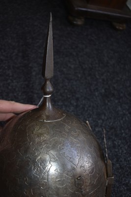 Lot 85 - AN INDO-PERSIAN KULAH-KHUD OR HELMET