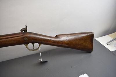 Lot 175 - A CRISP .750 CALIBRE PERCUSSION LIVERY MUSKET BY KAVANAGH OF DUBLIN