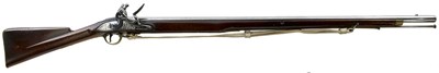 Lot 166 - A .750 CALIBRE FLINTLOCK INDIA PATTERN BROWN BESS