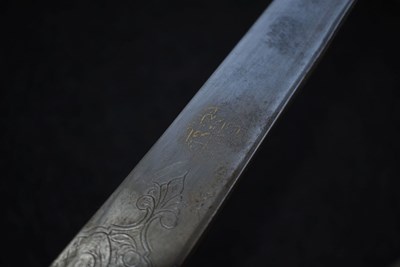 Lot 130 - A 19TH CENTURY OTTOMAN SHAMSHIR OR KILIJ