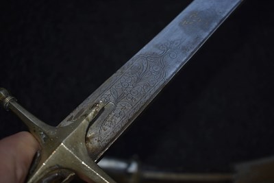 Lot 130 - A 19TH CENTURY OTTOMAN SHAMSHIR OR KILIJ