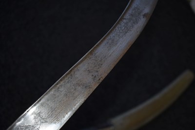 Lot 130 - A 19TH CENTURY OTTOMAN SHAMSHIR OR KILIJ