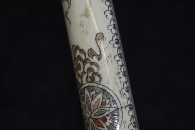 Lot 36 - A PAIR OF JAPANESE BONE MOUNTED KATANA