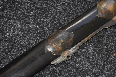 Lot 90 - A LARGE 19TH CENTURY CHINESE JIAN OR SWORD