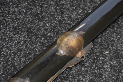 Lot 90 - A LARGE 19TH CENTURY CHINESE JIAN OR SWORD