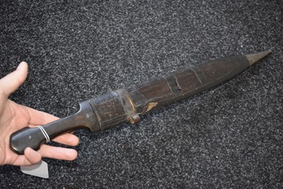 Lot 100 - A 19TH CENTURY COSSACK KINDJAL