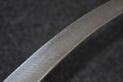 Lot 141 - A CAVALRY OFFICER'S SWORD WITH TROPHY BLADE