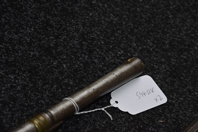 Lot 104 - A 19TH CENTURY 22-BORE MATCHLOCK JEZAIL