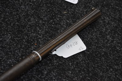 Lot 104 - A 19TH CENTURY 22-BORE MATCHLOCK JEZAIL