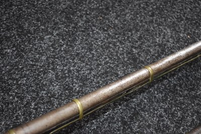 Lot 104 - A 19TH CENTURY 22-BORE MATCHLOCK JEZAIL