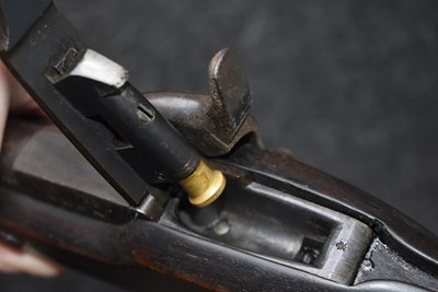 Lot 275 - A SCARCE .451 WESTLEY RICHARDS CAPPING BREECH LOADING MONKEY TAIL CARBINE