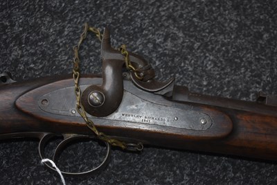 Lot 275 - A SCARCE .451 WESTLEY RICHARDS CAPPING BREECH LOADING MONKEY TAIL CARBINE