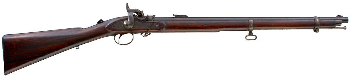 Lot 275 - A SCARCE .451 WESTLEY RICHARDS CAPPING BREECH LOADING MONKEY TAIL CARBINE