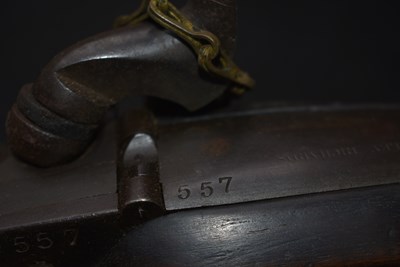 Lot 275 - A SCARCE .451 WESTLEY RICHARDS CAPPING BREECH LOADING MONKEY TAIL CARBINE