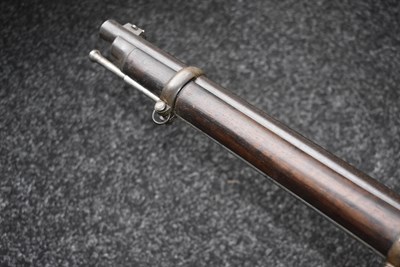 Lot 275 - A SCARCE .451 WESTLEY RICHARDS CAPPING BREECH LOADING MONKEY TAIL CARBINE