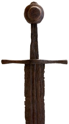 Lot 617 - A 14TH CENTURY SWORD OF OAKESHOTT TYPE XIII