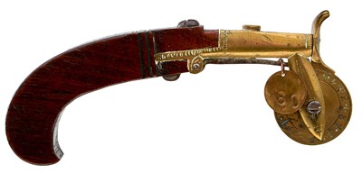 Lot 382 - AN 18TH CENTURY EPROUVETTE OR POWDER TESTER