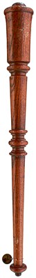 Lot 756 - A LARGE VICTORIAN OAK TRUNCHEON