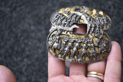 Lot 650 - A LATE 17TH OR EARLY 18TH CENTURY AUSTRIAN SMALL-SWORD GUARD