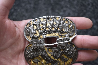Lot 650 - A LATE 17TH OR EARLY 18TH CENTURY AUSTRIAN SMALL-SWORD GUARD