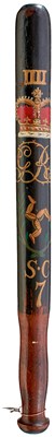 Lot 670 - A GEORGE IV ISLE OF MAN TRUNCHEON