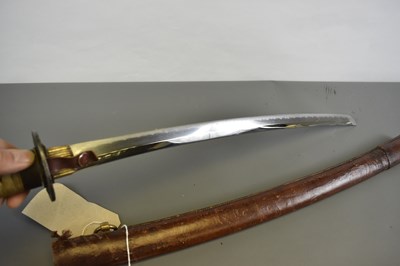 Lot 10 - A WAKIZASHI