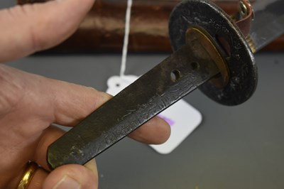 Lot 10 - A WAKIZASHI
