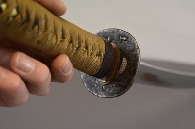 Lot 10 - A WAKIZASHI