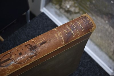 Lot 679 - BOOKS: ANCIENT SCOTTISH WEAPONS A SERIES OF DRAWINGS BY THE LATE JAMES DRUMMOND