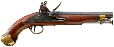 Lot 336 - A .650 CALIBRE FLINTLOCK NEW LAND PATTERN 2ND TYPE SERVICE PISTOL