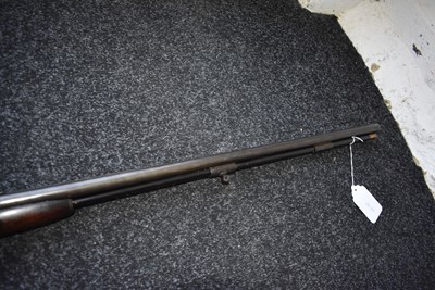 Lot 328 - A .500 CALIBRE DOUBLE BARRELLED PERCUSSION PRESENTATION LANCASTER OVAL BORE RIFLE