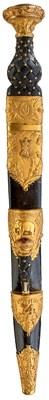 Lot 694 - A VICTORIAN SCOTTISH OFFICER'S DIRK TO THE 74TH HIGHLAND REGIMENT OF FOOT
