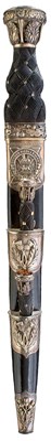 Lot 692 - A VICTORIAN SCOTTISH OFFICER'S DIRK TO THE GORDON HIGHLANDERS