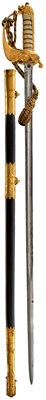 Lot 579 - OF BATTLE OF TARANTO INTEREST - A ROYAL NAVAL OFFICER'S SWORD