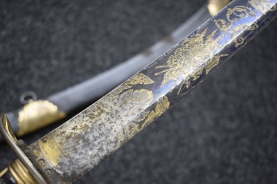 Lot 548 - AN 1803 PATTERN LIGHT COMPANY OFFICER'S SWORD
