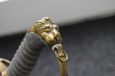 Lot 547 - AN 1803 PATTERN GRENADIERS OFFICER'S SWORD