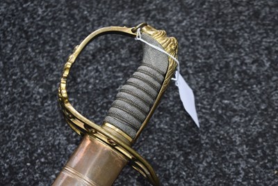 Lot 547 - AN 1803 PATTERN GRENADIERS OFFICER'S SWORD