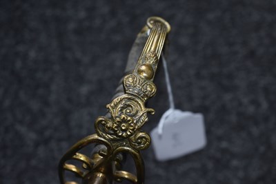 Lot 547 - AN 1803 PATTERN GRENADIERS OFFICER'S SWORD