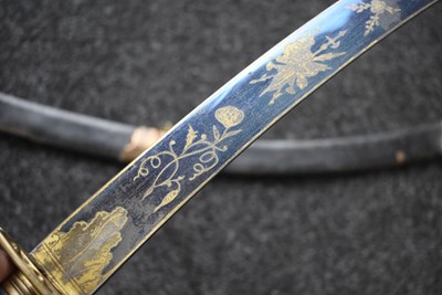 Lot 547 - AN 1803 PATTERN GRENADIERS OFFICER'S SWORD