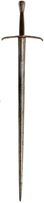 Lot 631 - A COMPOSITE KNIGHTLY SWORD IN THE ITALIAN STYLE