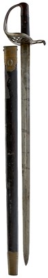 Lot 777 - A SCARCE P.1856 SWORD BAYONET FOR THE JACOB'S RIFLE