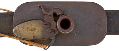 Lot 396 - A PERCUSSION BELT PISTOL BY WILLIAM CONNELL