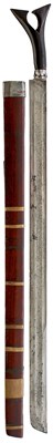 Lot 521 - A LATE 19TH OR EARLY 20TH CENTURY INDONESIAN NORTH SUMATRAN (ACEH) SIKIN PANJANG OR SWORD