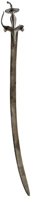 Lot 469 - A LATE 18TH OR EARLY 19TH CENTURY SOUTHERN INDIAN DECCAN TULWAR