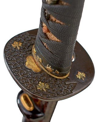 Lot 428 - A WAKIZASHI