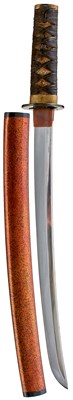 Lot 438 - A WAKIZASHI