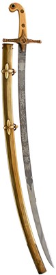 Lot 601 - AN 1831 PATTERN GENERAL OFFICER'S MAMELUKE OR SWORD