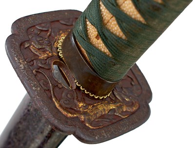 Lot 433 - A KATANA